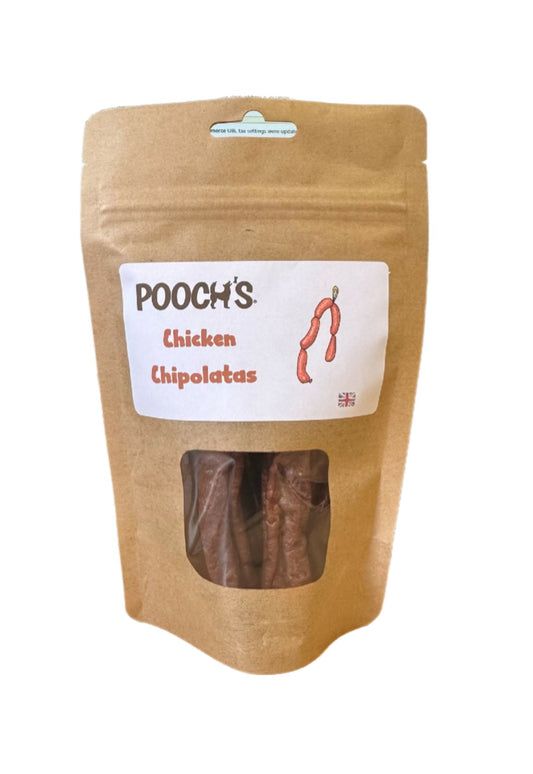 Pooch's Chicken Chipolatas
