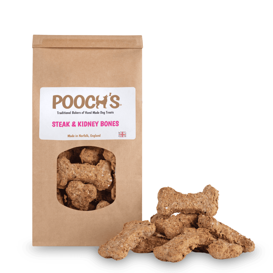 Pooch's Steak & Kidney Bones (250g)