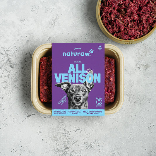 Naturaw All Venison (500g) - Local pick up only