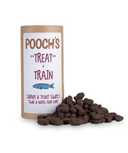 Pooch's Salmon & Trout ‘Train & Treat’ “Shake & Watch Them Come”(Gluten/Grain Free)