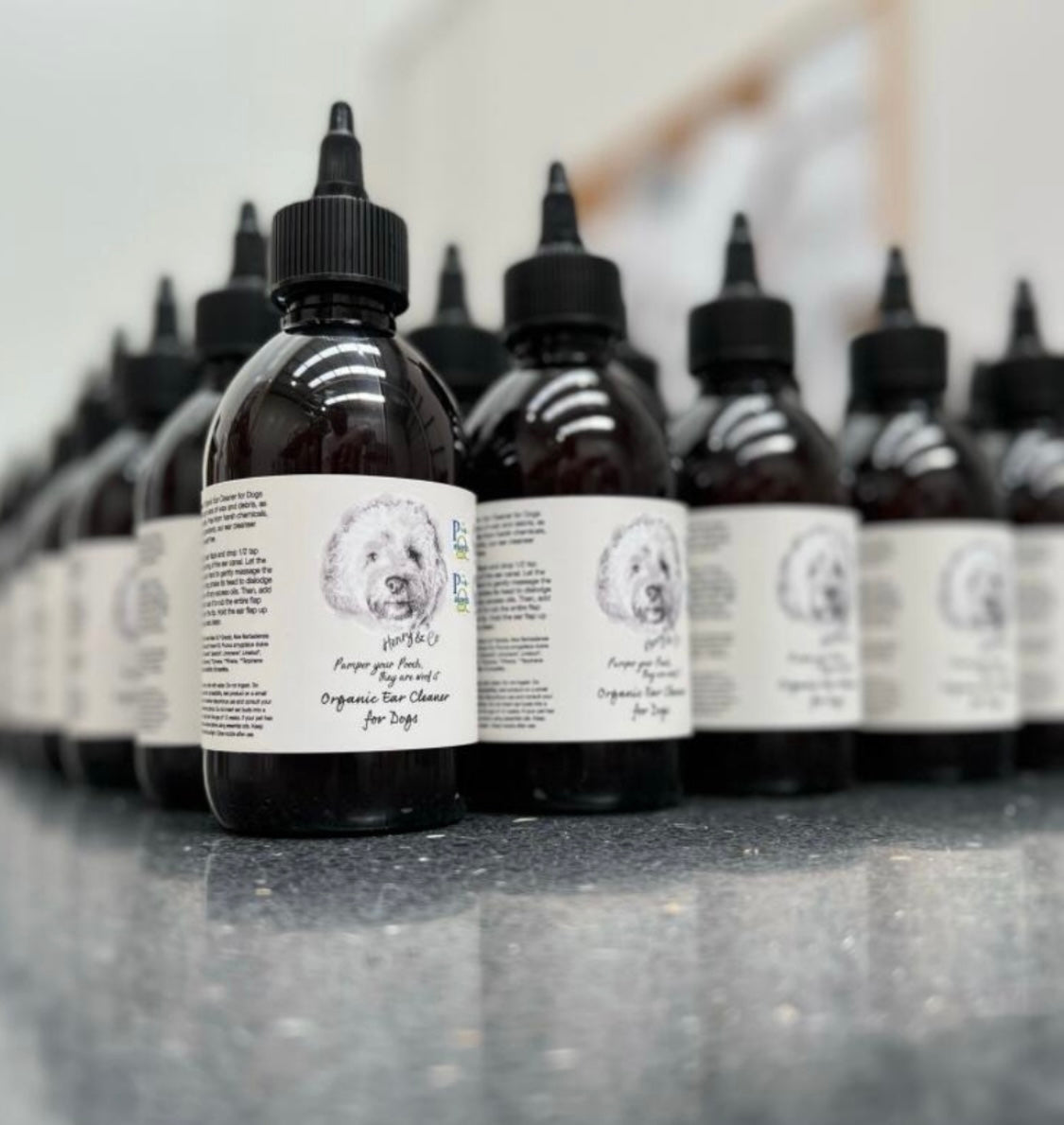 Organic Ear Cleaner for Dogs by Henry & Co 100ml