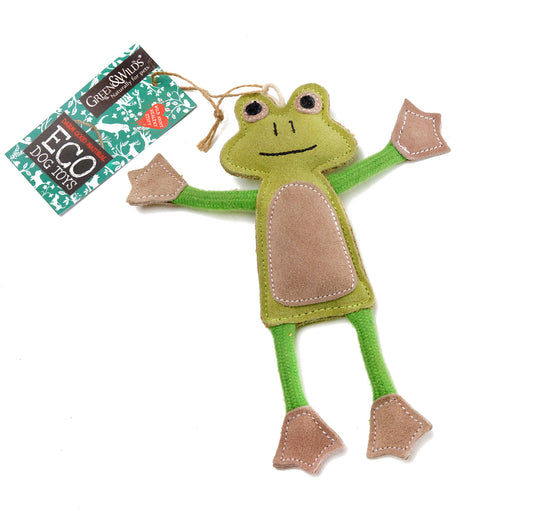 Green & Wild's Francois Le Frog Eco-toy