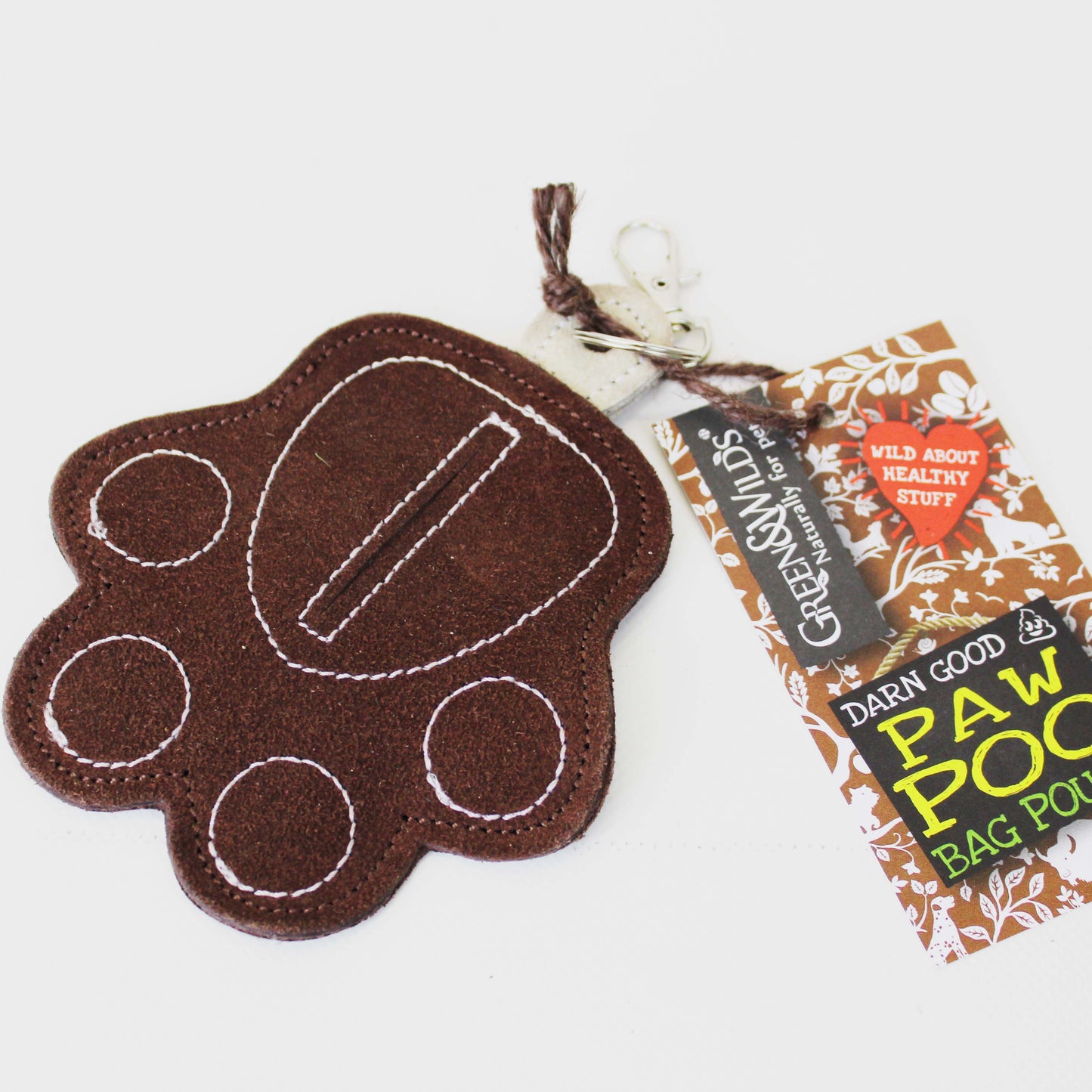 Green & Wild's Paw Poo Bag Pouch