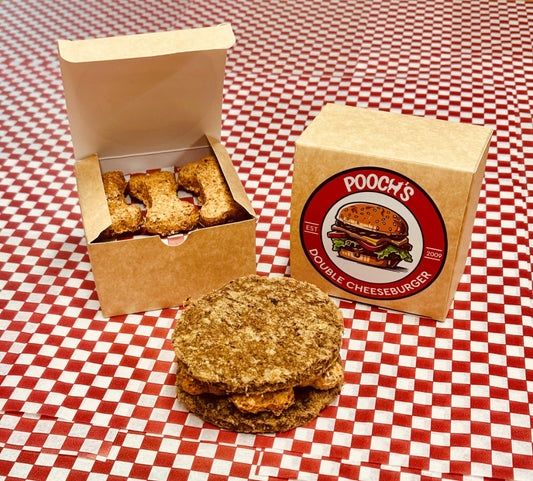 Pooch's Double Cheeseburger