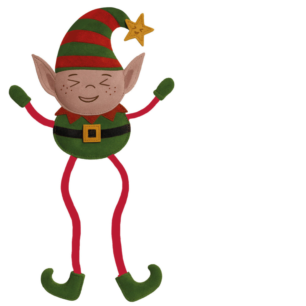 Green & Wild's Elvis the Elf Christmas Eco-toy