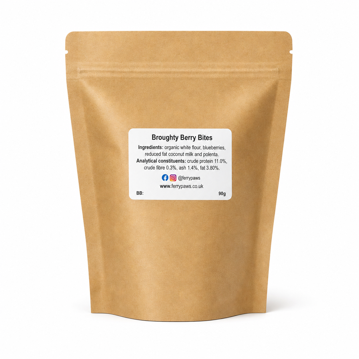 Ferry Paws' Broughty Berry Bites (90g)- any 3 for £12!