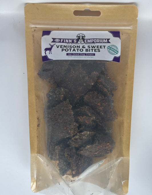 Finn's Emporium Venison & Sweet Potato Bites (100g)