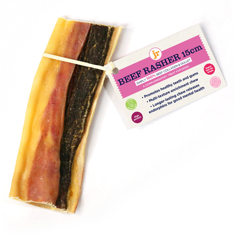 JR Pet Products Beef Rashers (single, loose - 15cm or 30cm)