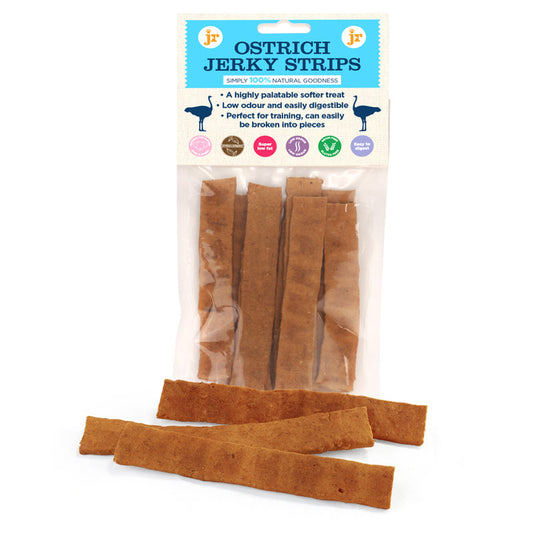 JR Pet Products Ostrich Jerky (Pack of 10)