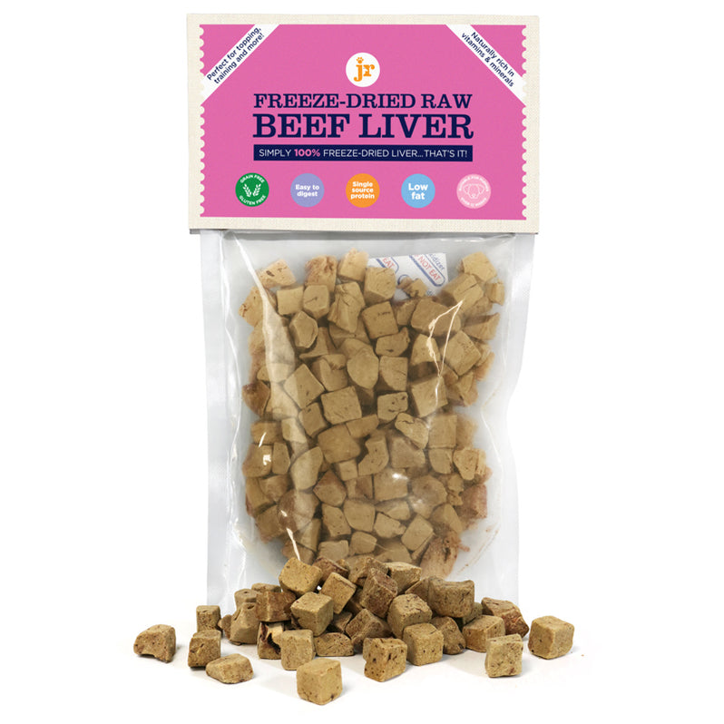 JR Pet Products Freeze Dried Beef Liver Treats (50g)