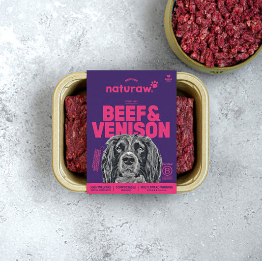 Naturaw Beef & Venison (500g) - Local pick up only