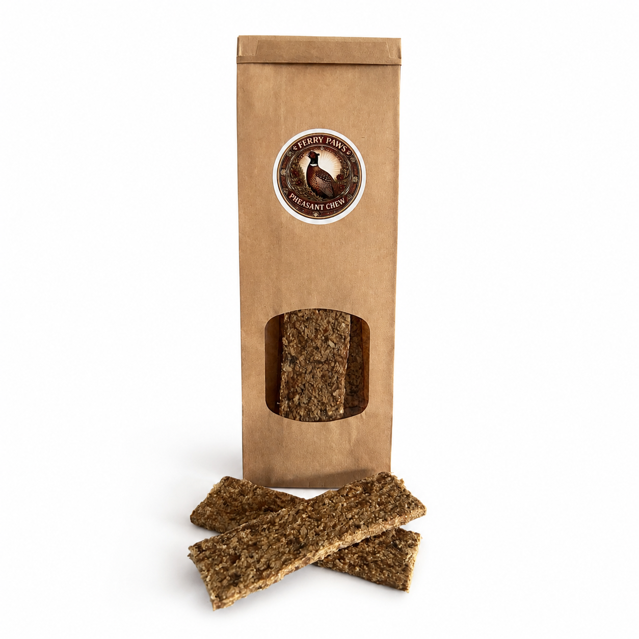 Ferry Paws' Pheasant Chews (100g) - any 3 for £12!