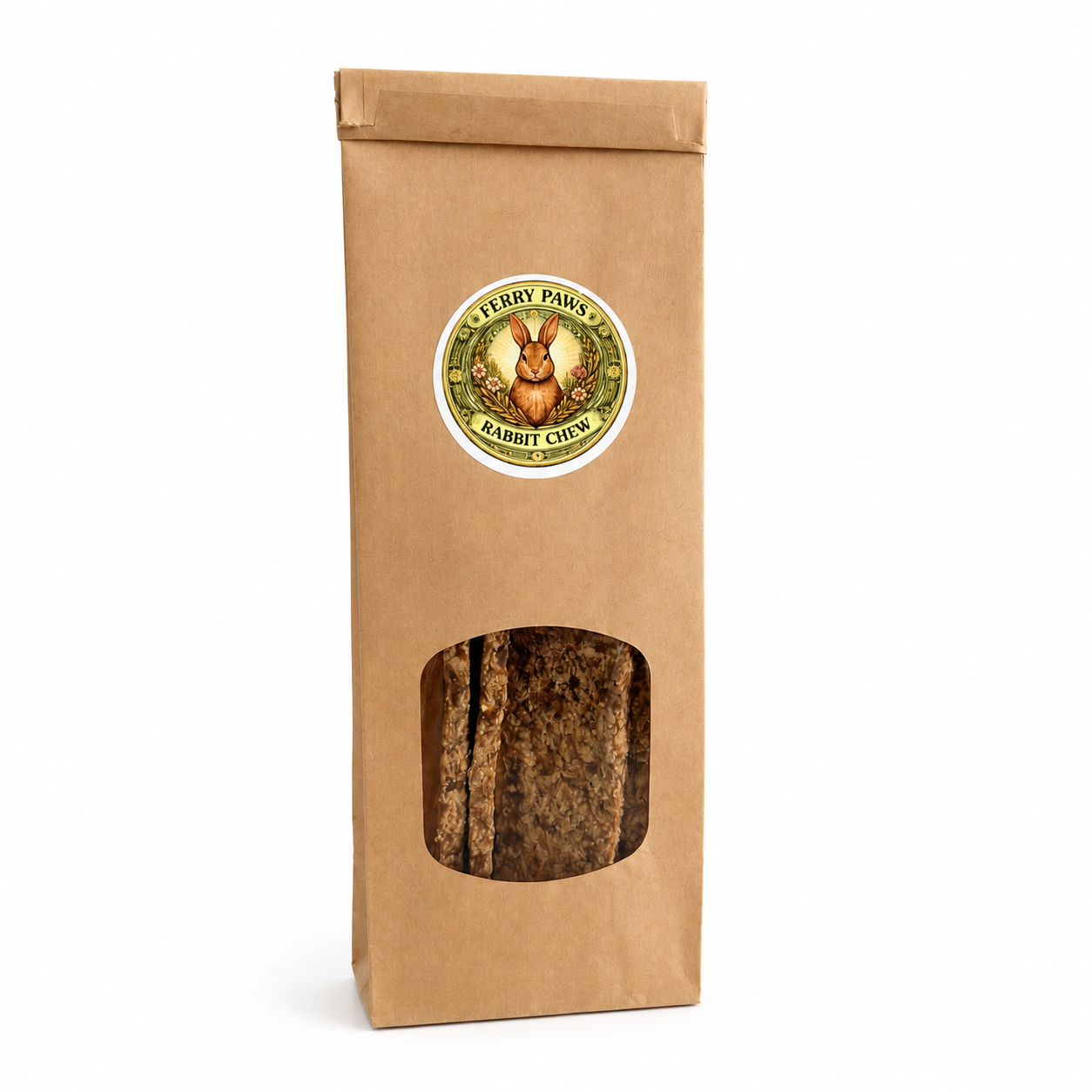 Ferry Paws' Rabbit Chews (100g) - any 3 for £12!
