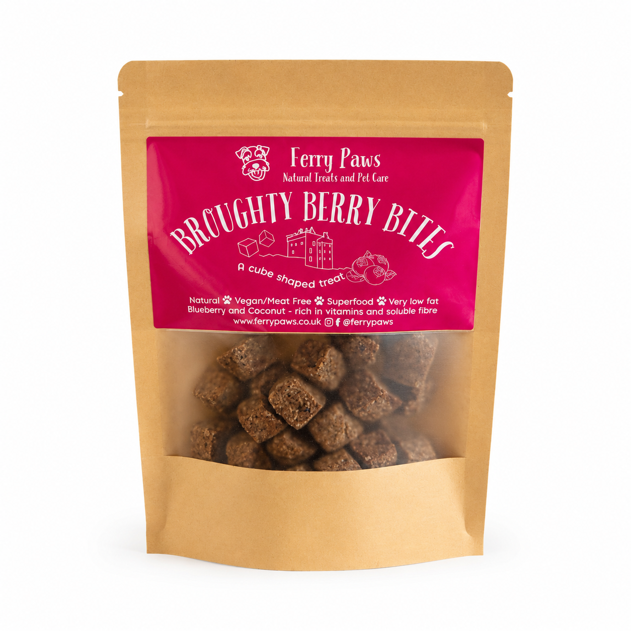 Ferry Paws' Broughty Berry Bites (90g)- any 3 for £12!