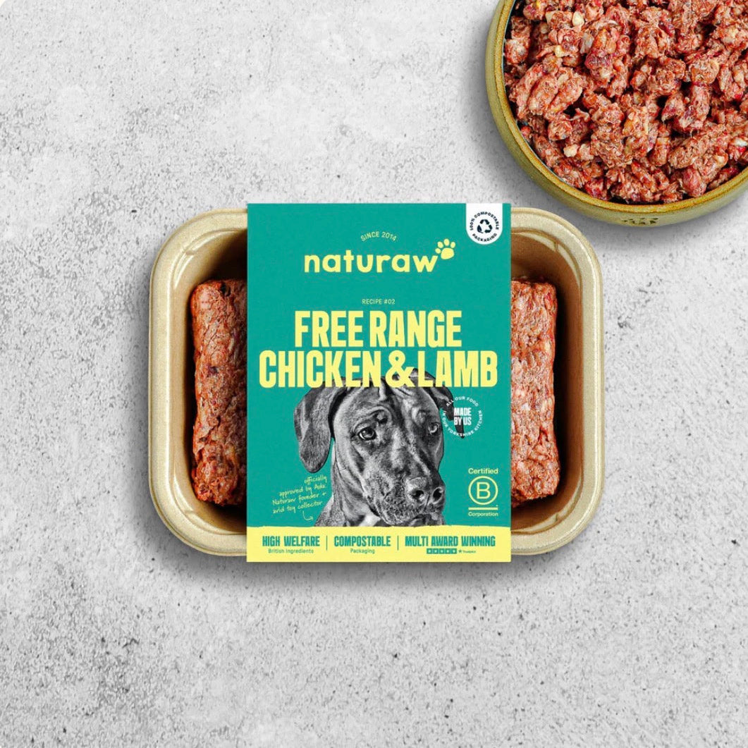 Naturaw Free Range Chicken & Lamb (500g) - Local pick up only