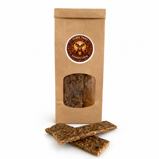 Ferry Paws' Venison Chews (100g) - any 3 for £12!