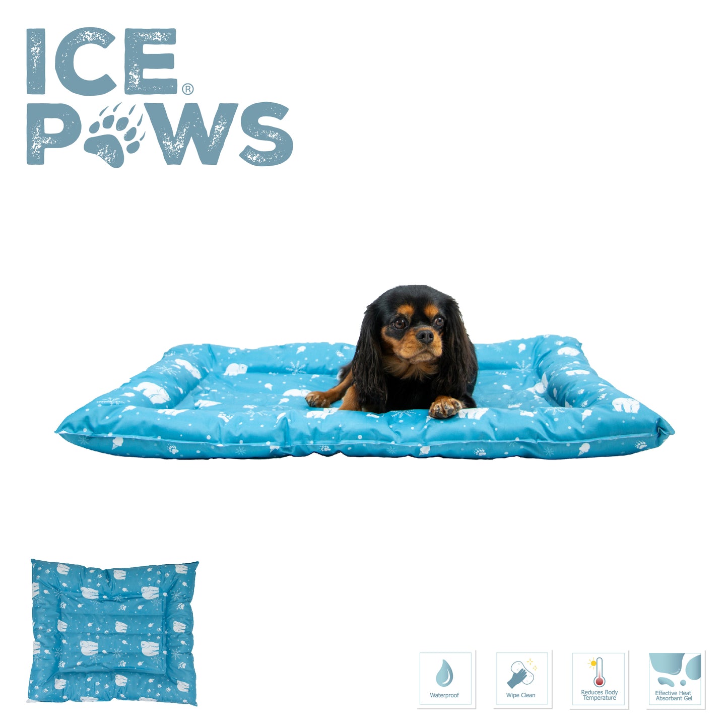 Ancol Ice Paws Dog Cooling Bed -available in 2 sizes!