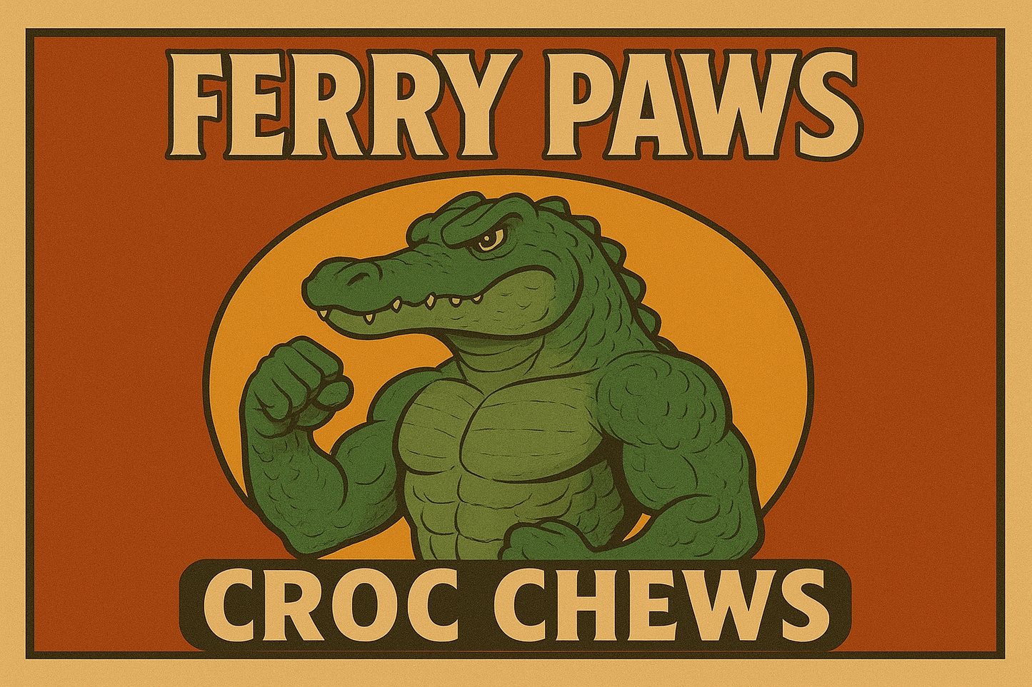 Ferry Paws' Croc Chews (80g)
