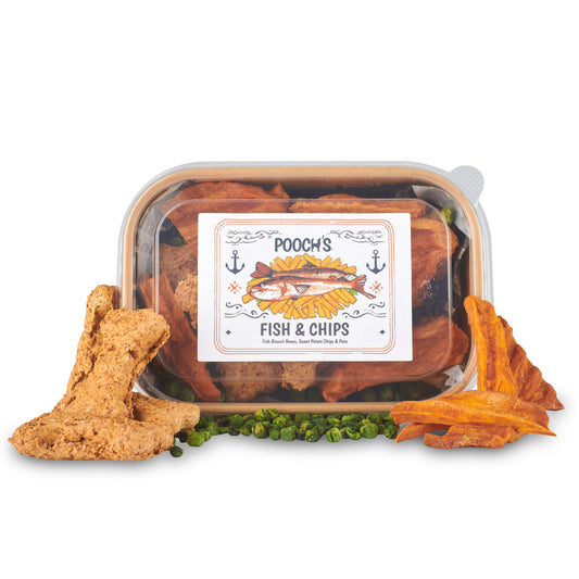 Pooch's Fish & Chips (200g)
