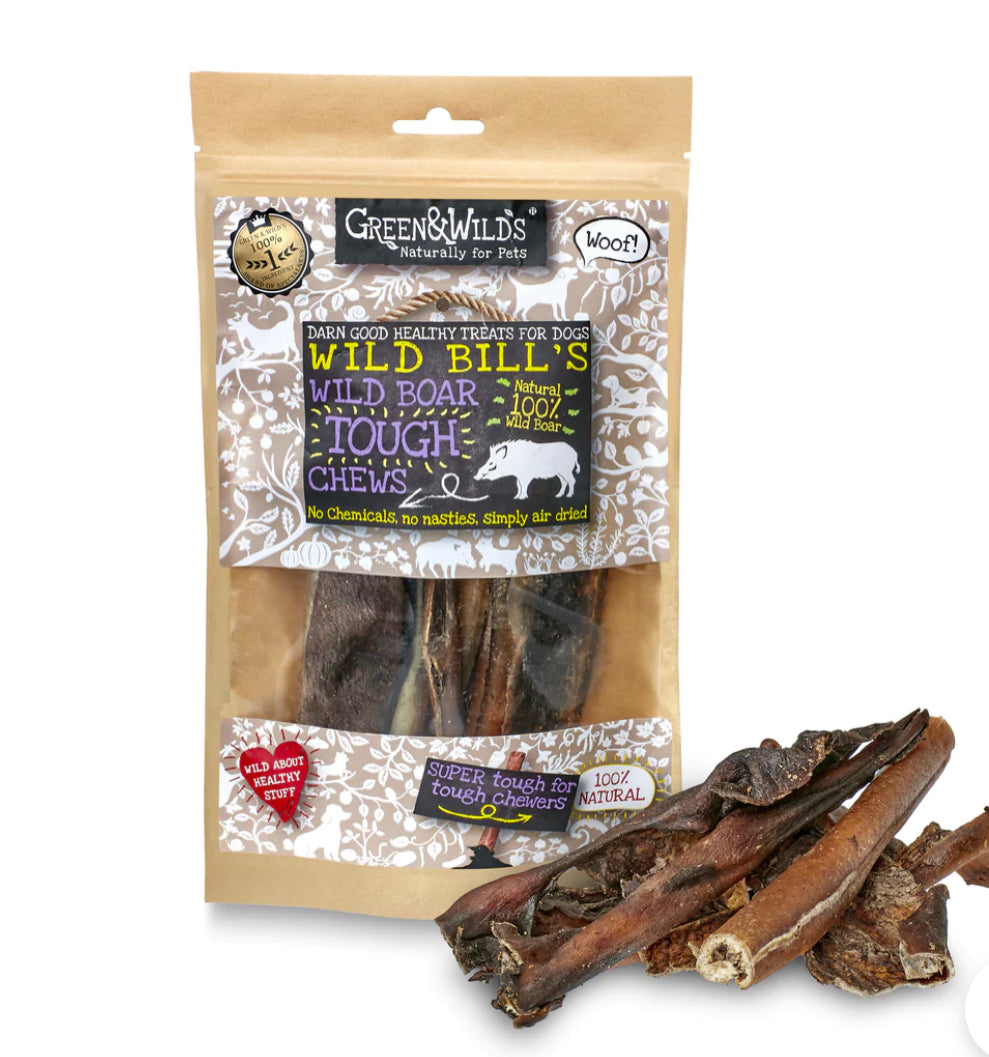 Green and Wild's Wild Boar Tough Chews 160g