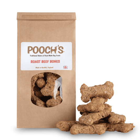 Pooch's Roast Beef Bones (250g)