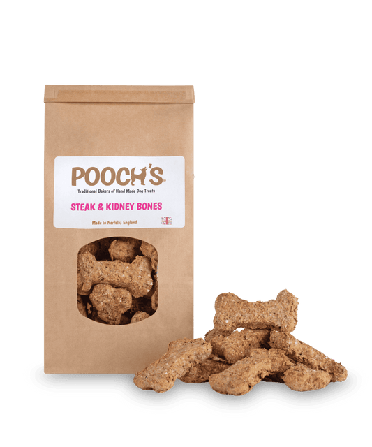 Pooch's Steak & Kidney Bones (250g)