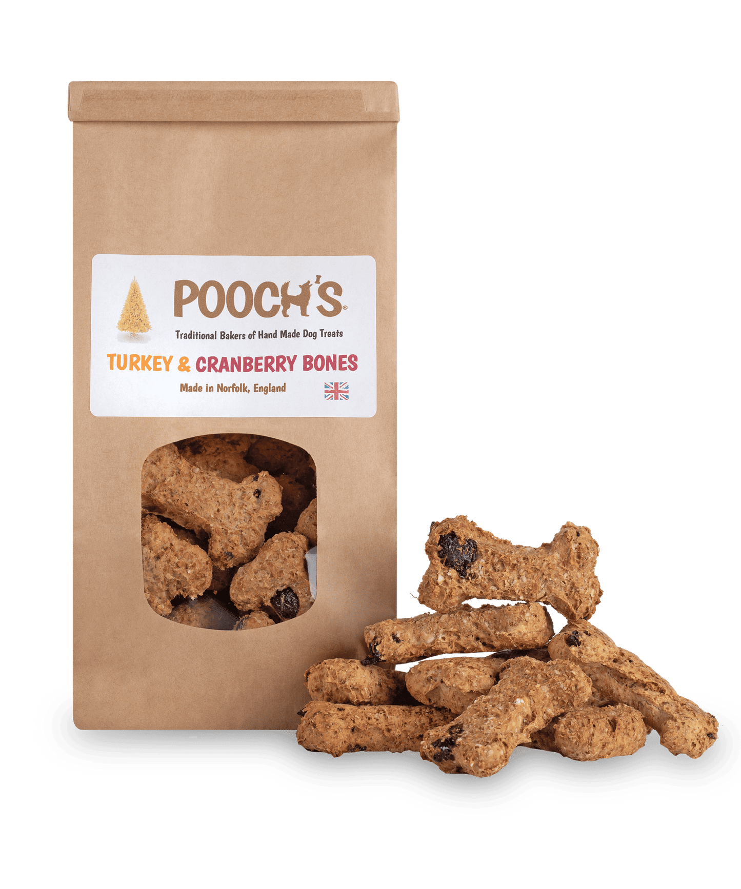 Pooch's Turkey & Cranberry Bones Limited Christmas Edition