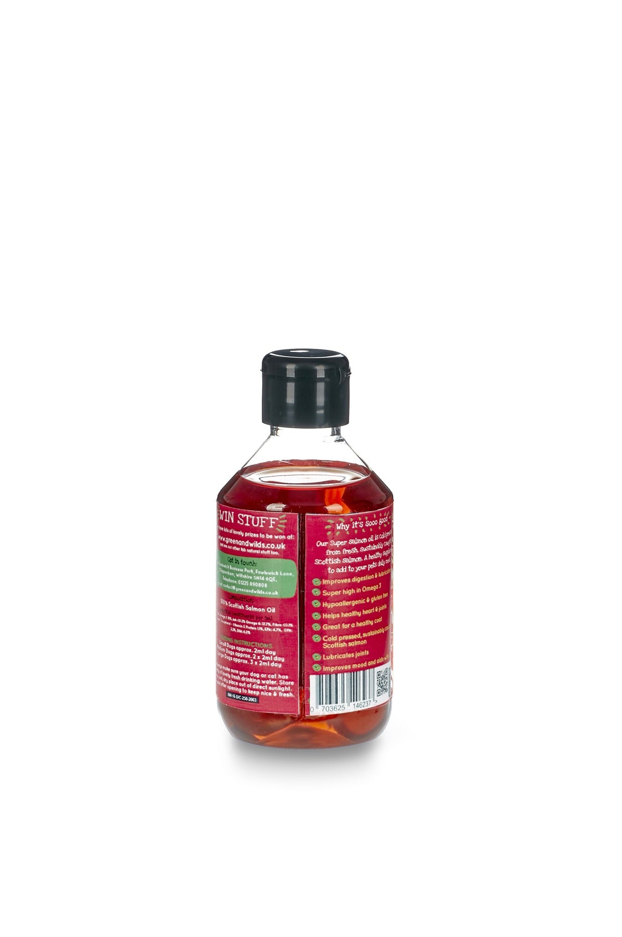 Green & Wild's Super Salmon Oil (for Dogs and Cats) 250ml