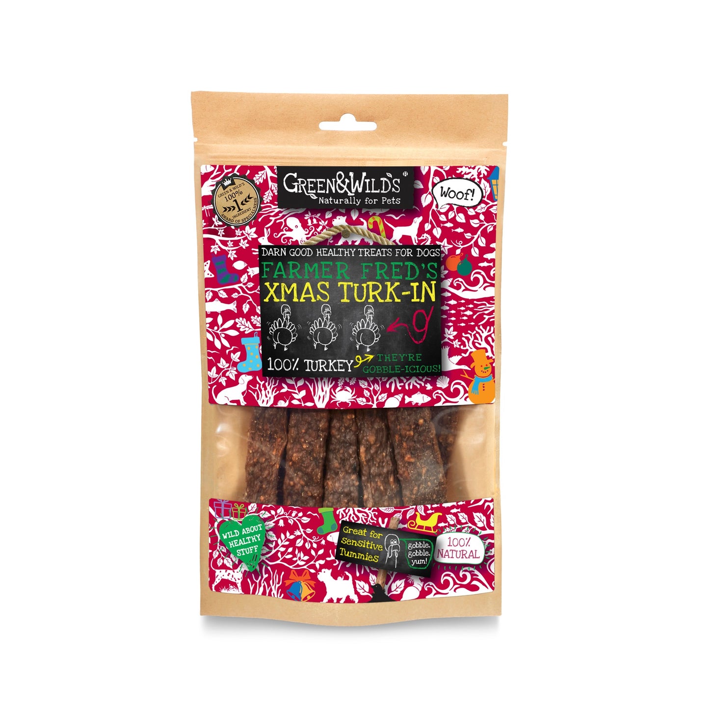 Green & Wild's Xmas Turk-In (100g)