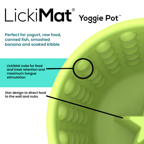 LickiMat Yoggie Pot