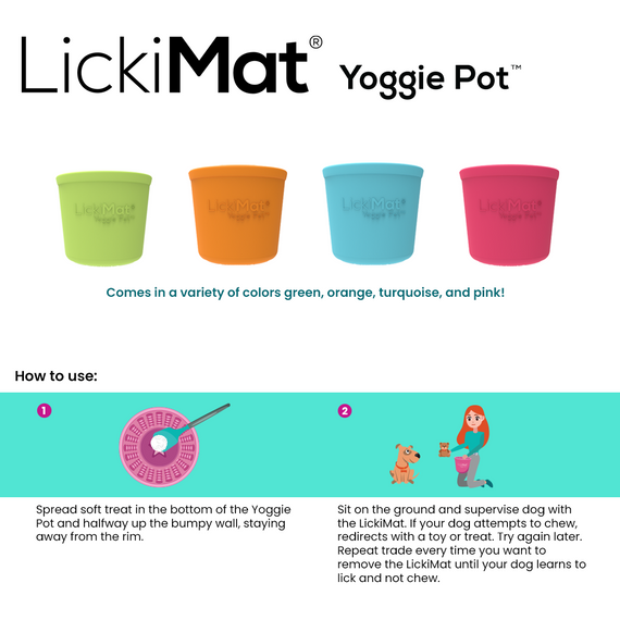 LickiMat Yoggie Pot