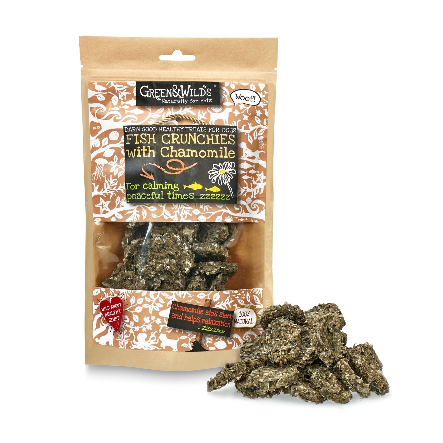 Green and Wild's Fish Crunchies with Chamomile 100g