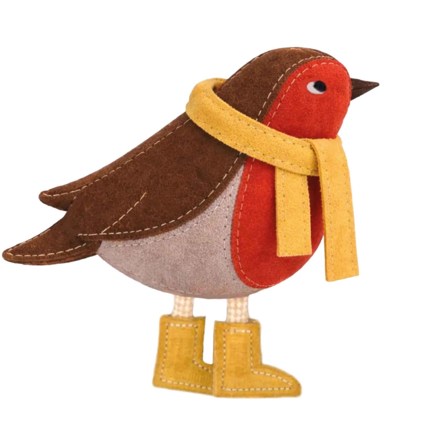 Green & Wild's Russell the Robin Christmas Eco-toy