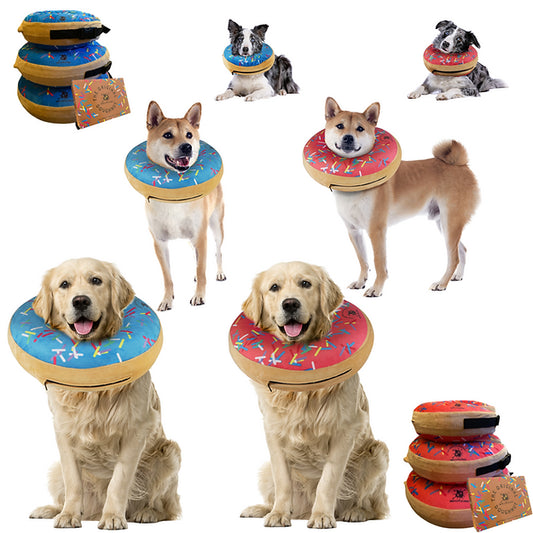 Dirty Little Paws Inflatable Dog Collar small/medium/large sizes