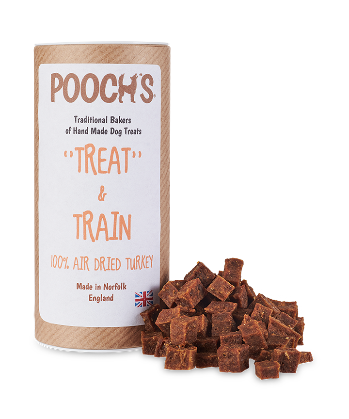 Pooch's Turkey 'Train & Treat' "Shake & Watch Them Come" (Gluten/Grain Free)