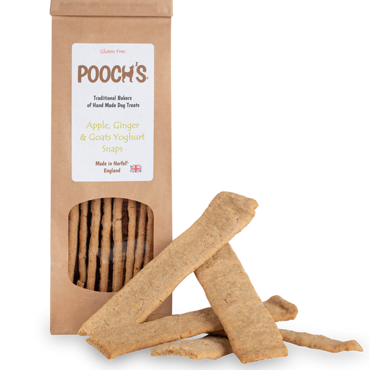 Pooch's Apple, Ginger and Goat's Yoghurt Snaps (Gluten Free)