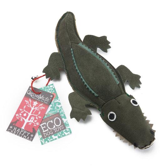 Green & Wild's Colin the Crocodile Eco-toy