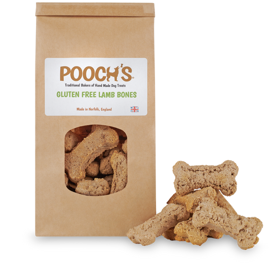 Pooch's Lamb Bones (Gluten Free, 250g)