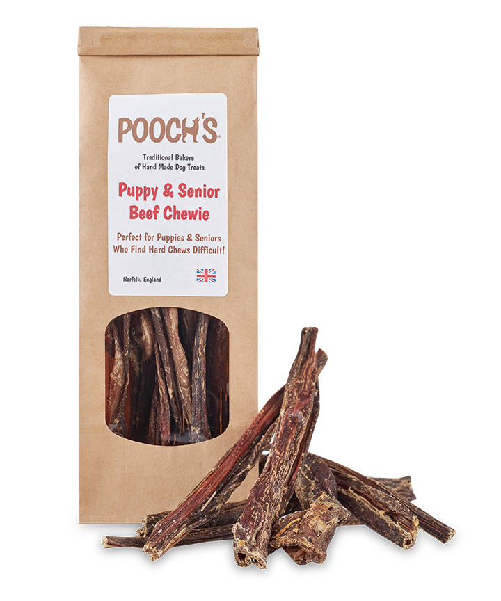 Pooch's Puppy & Senior Beef Chewie (Grain/Gluten Free)