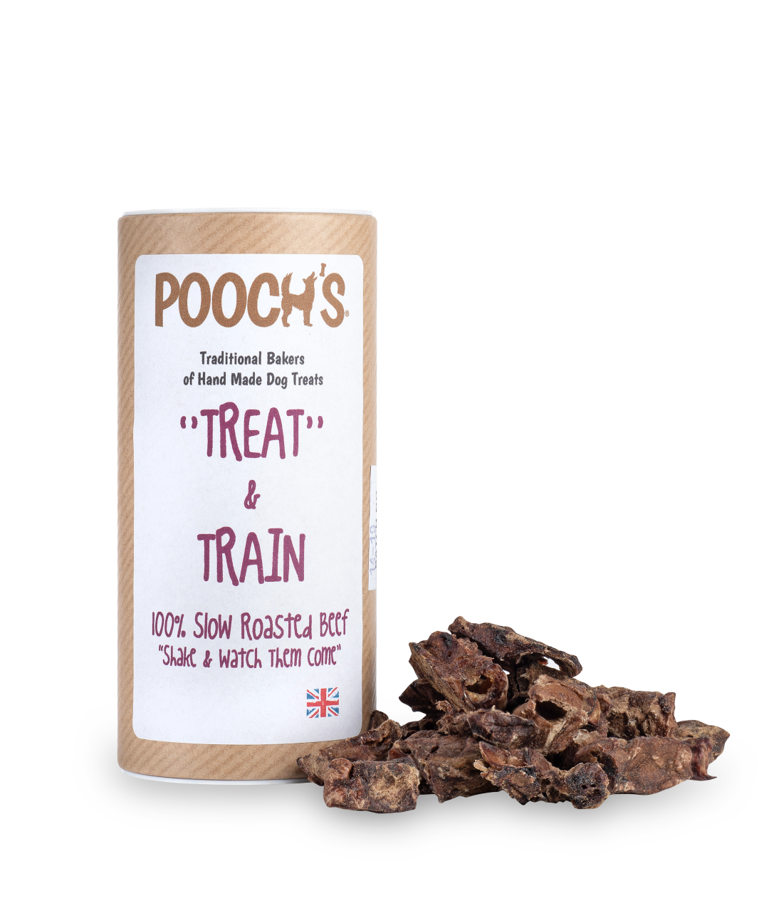 Pooch’s Train ‘n’ Treat – Beef – “Shake & Watch Them Come”(Gluten/Grain Free)