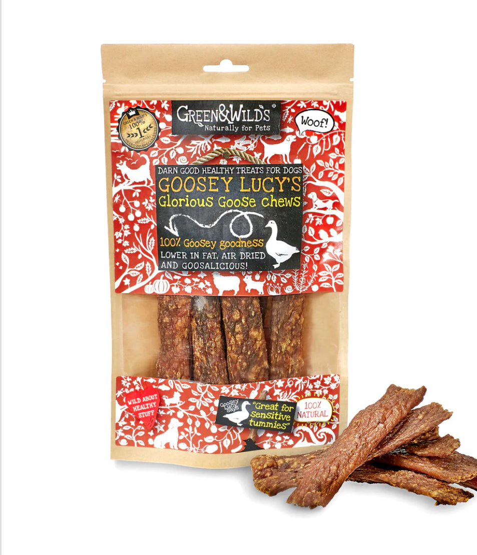 Green & Wild's Goosey Lucy Goose Chews 100g