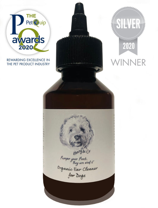 Organic Ear Cleaner for Dogs by Henry & Co 100ml