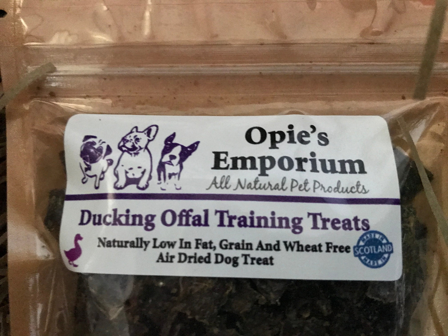 Opie's Emporium Ducking Offal Training Treats