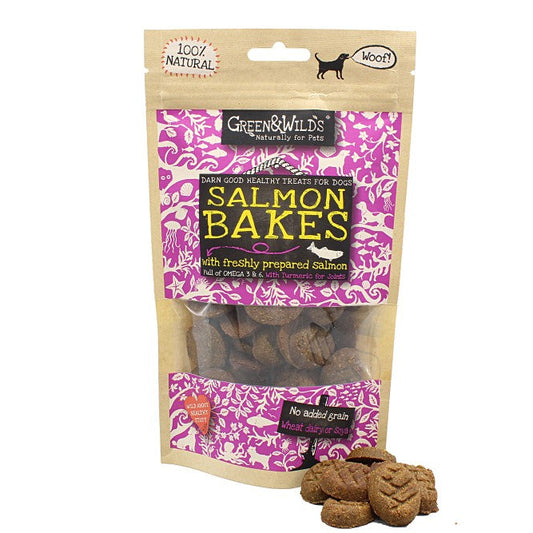 Green & Wild's Salmon Bakes 150g